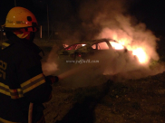  الرملة: العثور على جثتين متفحمتين داخل مركبة بالقرب من نيشر، ومؤشرات لعملية قتل